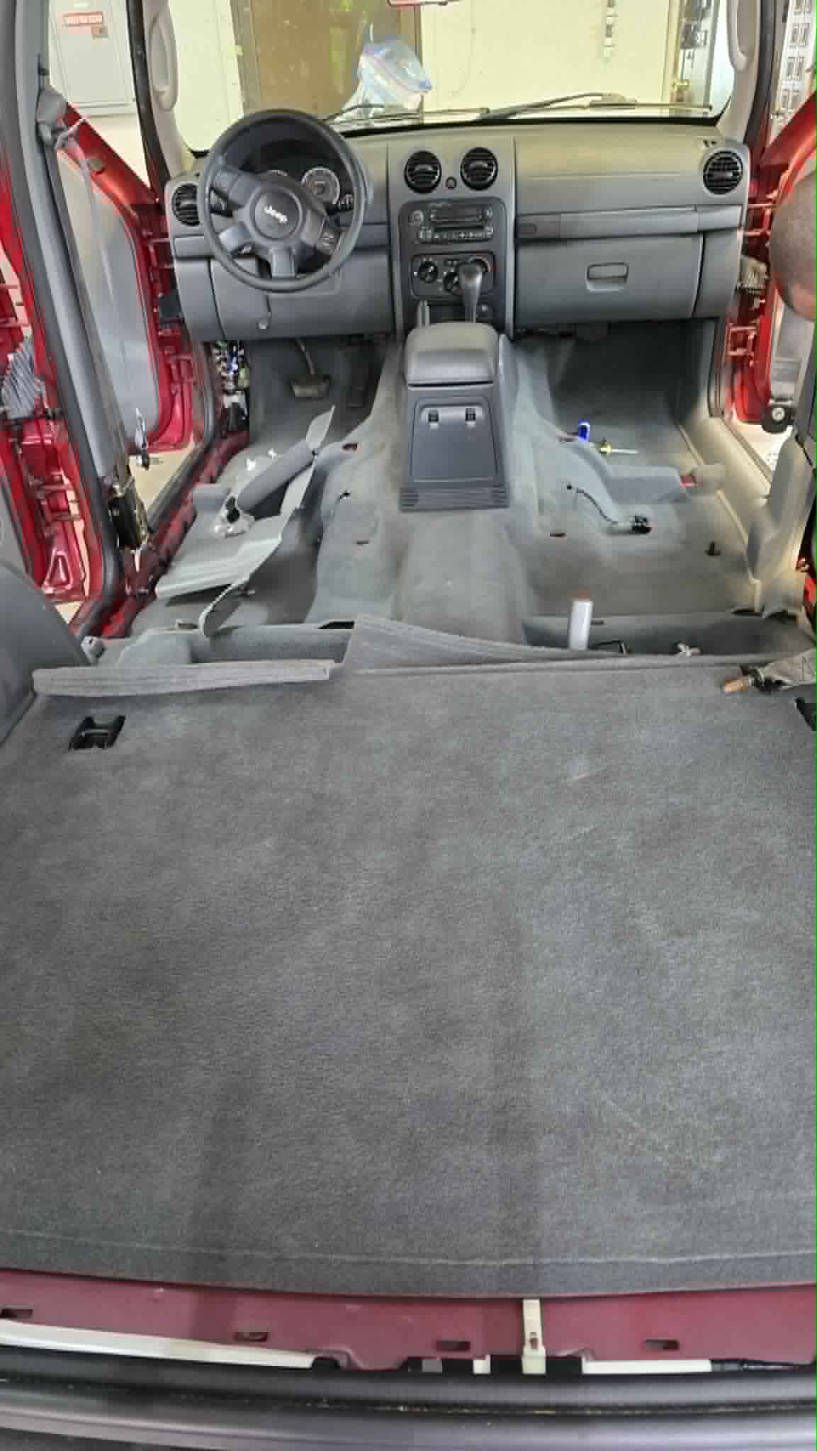 New carpet going back in